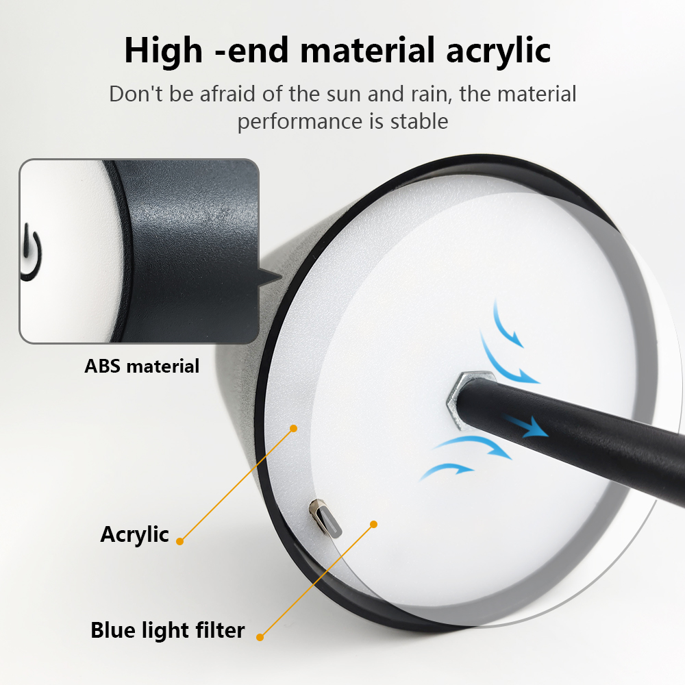 LED Rechargeable Desk Light Wi - Lighting Decoration 评论和价格